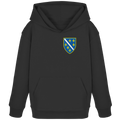 Bosnisches Wappen – Heimatliebe mit Stolz | Premium Stickerei - Kids Organic Hoodie