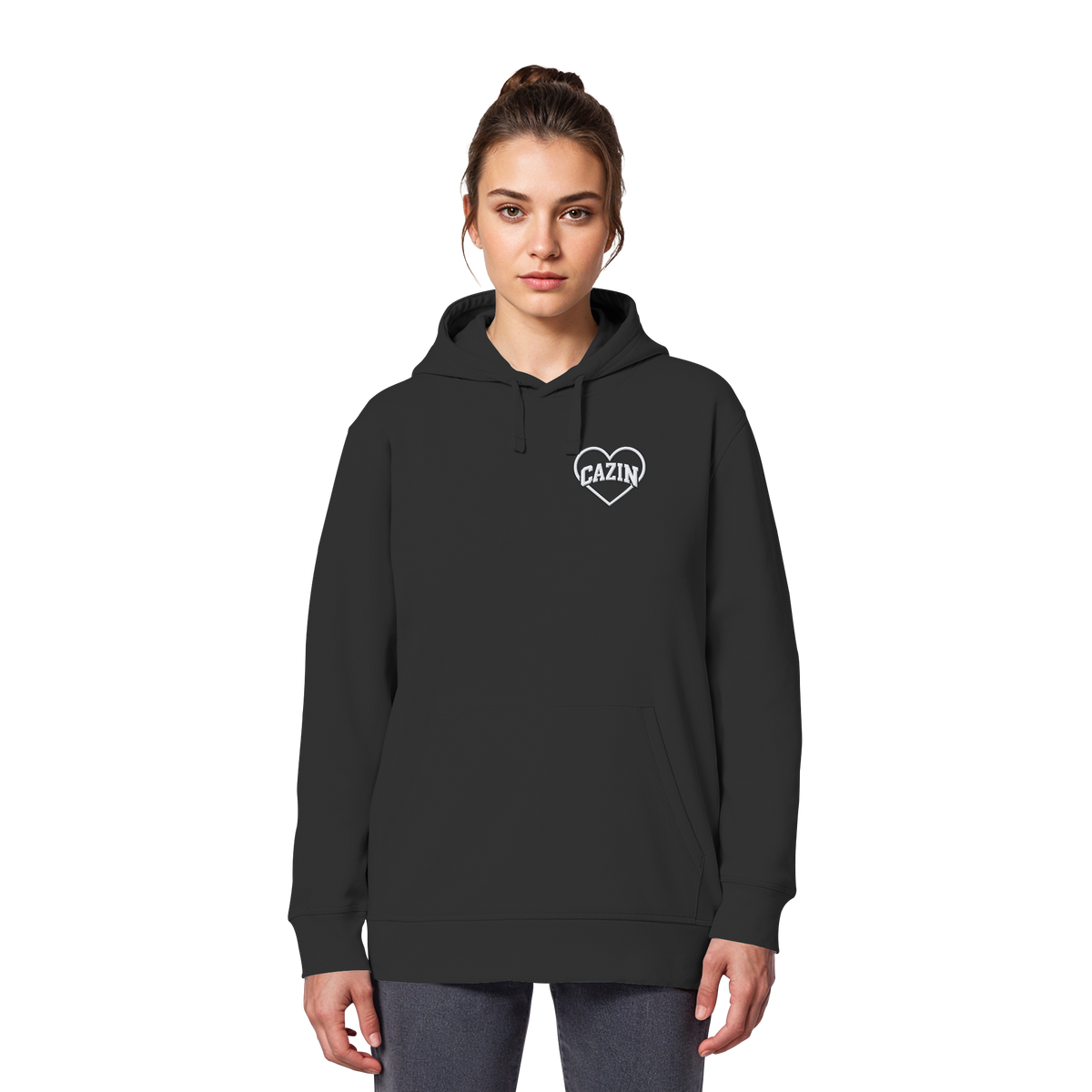 CAZIN IM HERZEN - Organic Basic Hoodie