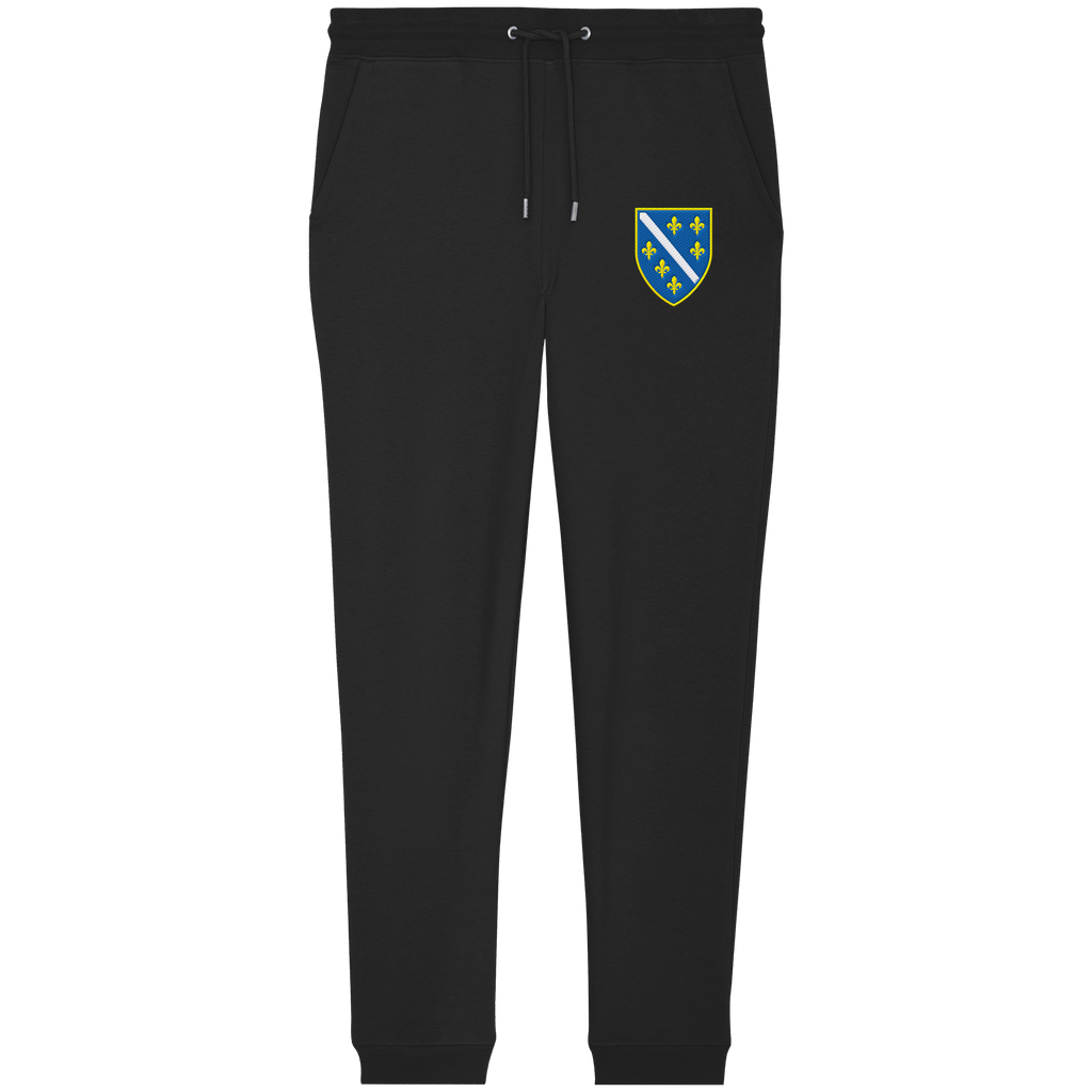 Bosnisches Wappen – Heimatliebe mit Stolz | Premium Stickerei - Organic Jogger Pants