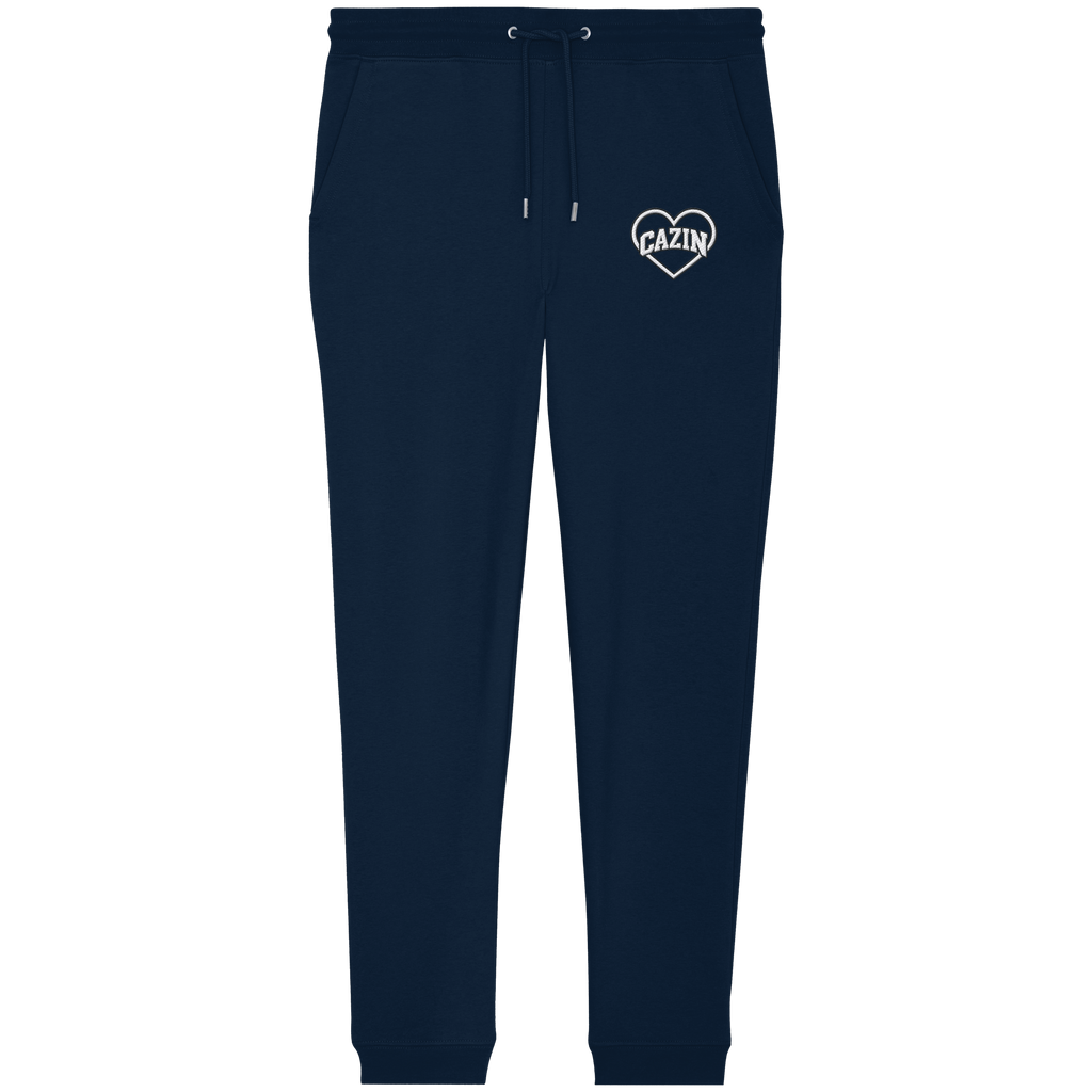 CAZIN Premium Bio Jogginghose mit Herz-Stickerei | Unisex