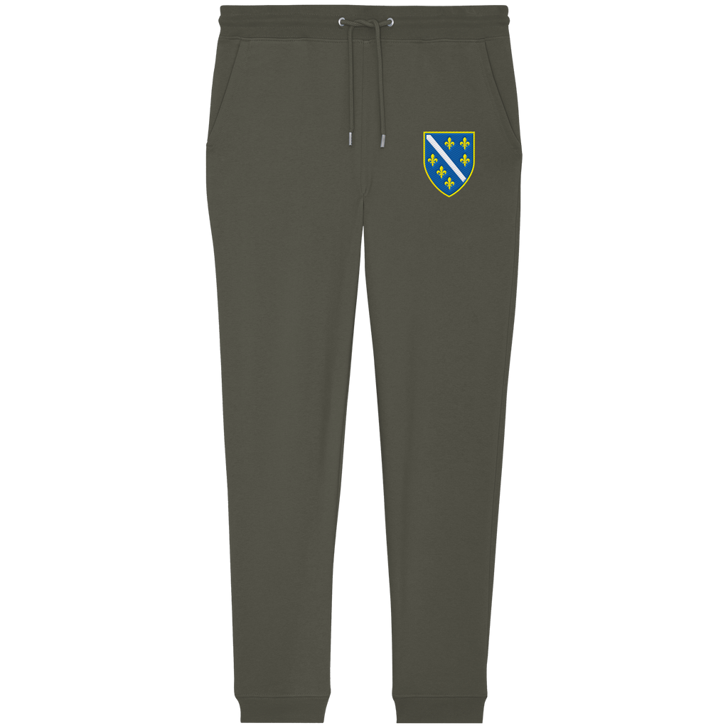 Premium organska jogging pantalone sa grbom Bosne i Hercegovine i vezom | Stanley/Stella – Unisex