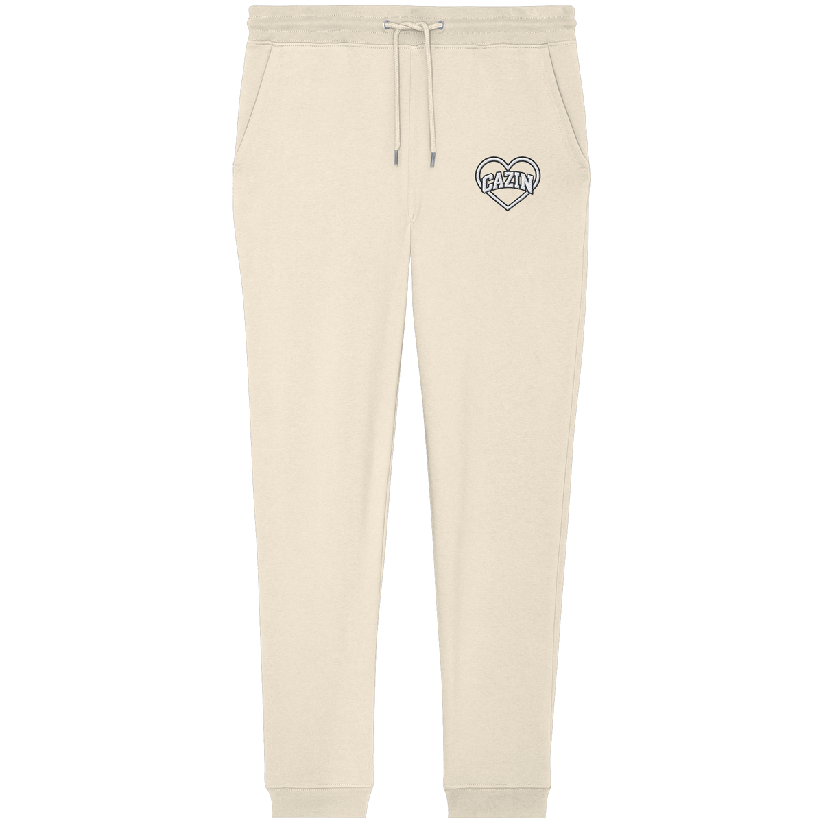 CAZIN Premium organske jogger hlače sa vezom srca | Unisex