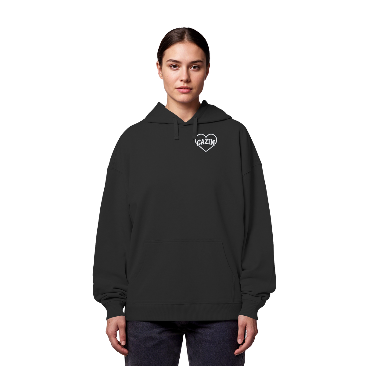 CAZIN IM HERZEN - Organic Oversize Hoodie