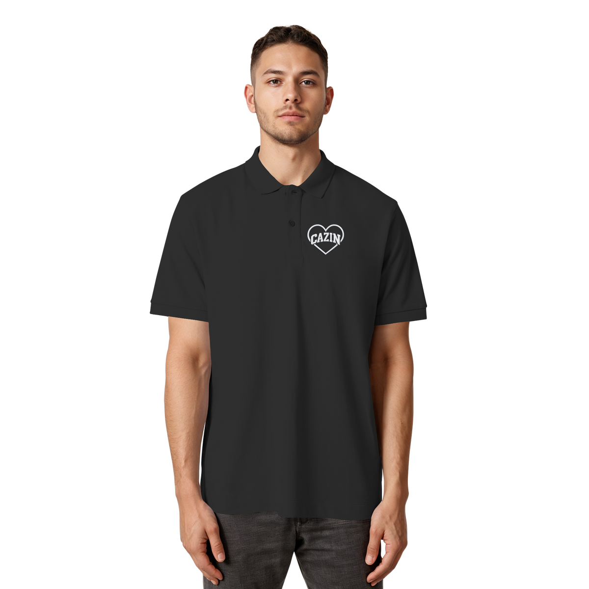 CAZIN IM HERZEN - Organic Poloshirt