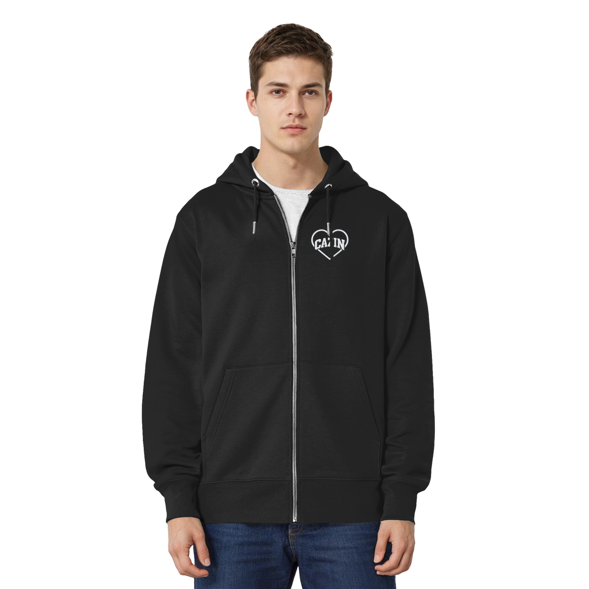 CAZIN IM HERZEN - Organic Relaxed Zipper