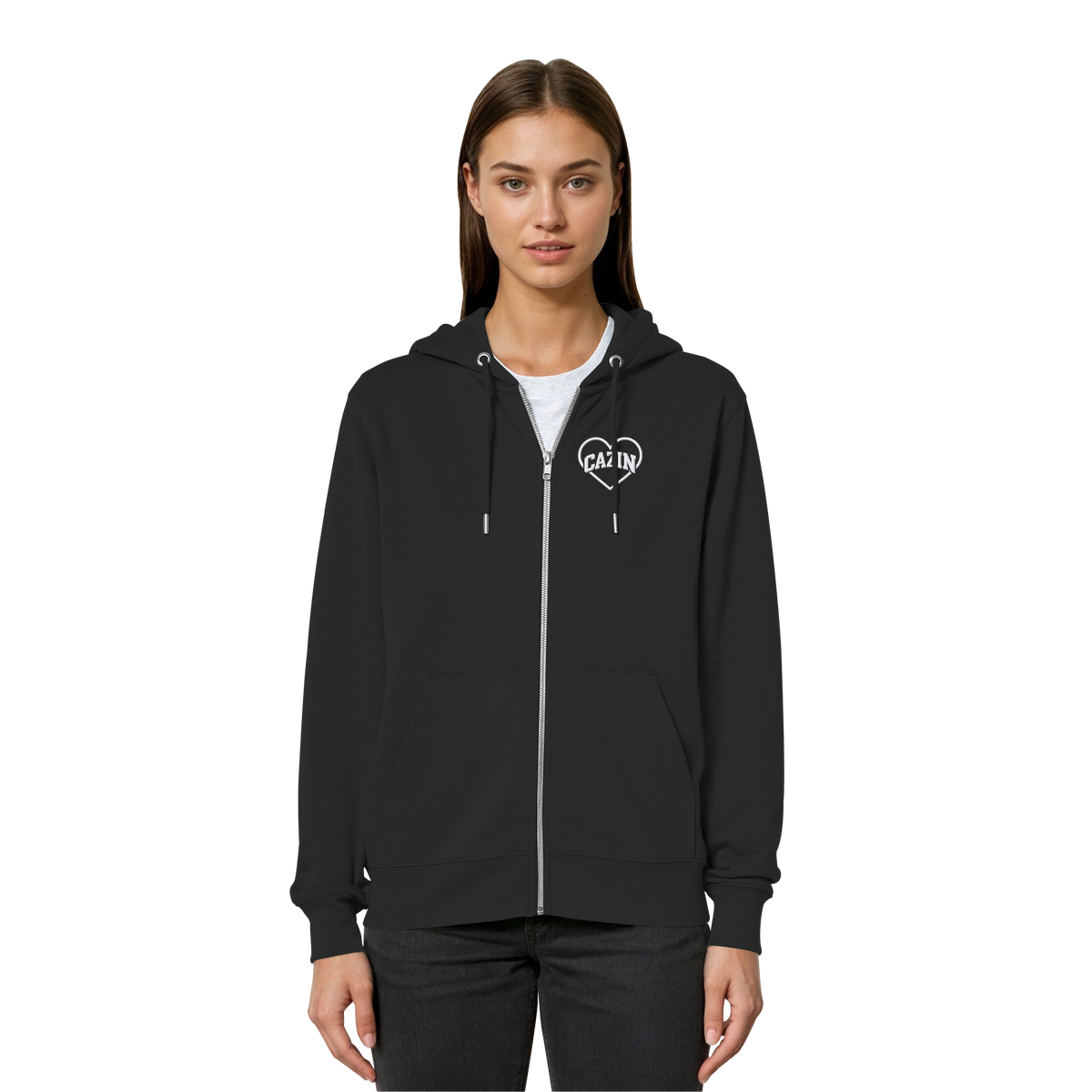 CAZIN IM HERZEN - Organic Relaxed Zipper
