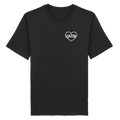 CAZIN Stanley/Stella Premium Bio T-Shirt mit Herz-Stickerei | Unisex