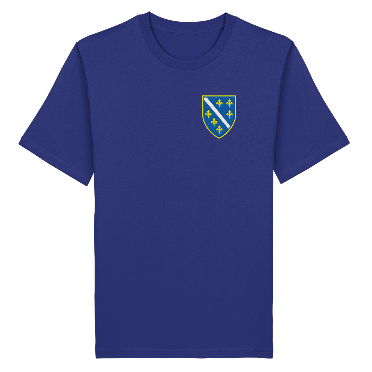 Premium organska majica s grbom Bosne i Hercegovine i vezom | Stanley/Stella – Unisex