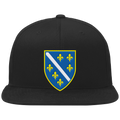 Bosnisches Wappen – Heimatliebe mit Stolz | Premium Stickerei - Organic Snapback