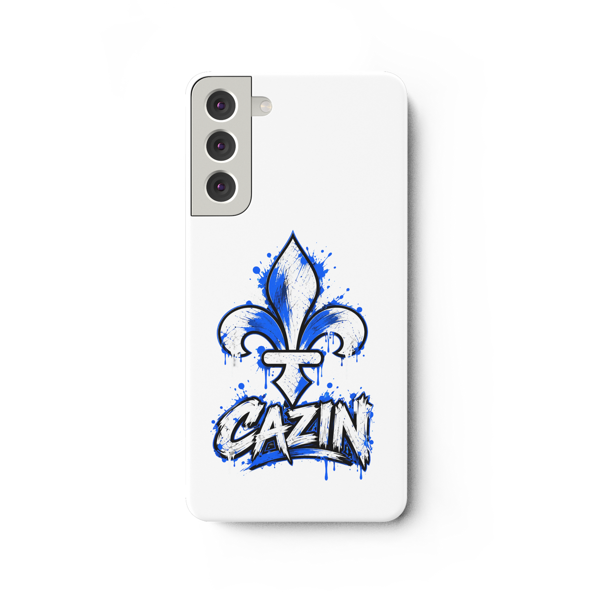 CAZIN Handyhülle – Bosnische Lilie im Graffiti-Design | Balkan Style - Samsung Galaxy S22 Plus Handyhülle