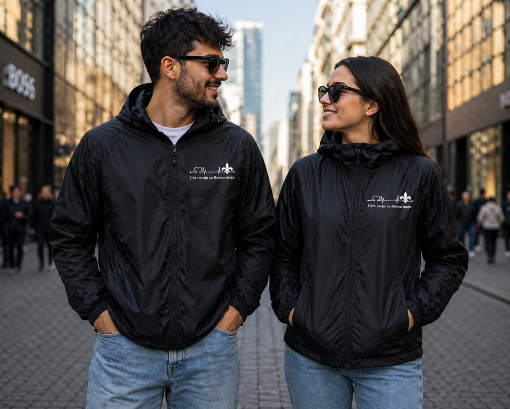 Windbreaker – Za Bosnu Moju | Beidseitiger Druck