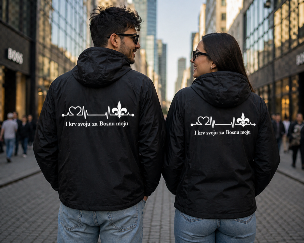 Windbreaker – Za Bosnu Moju | Beidseitiger Druck