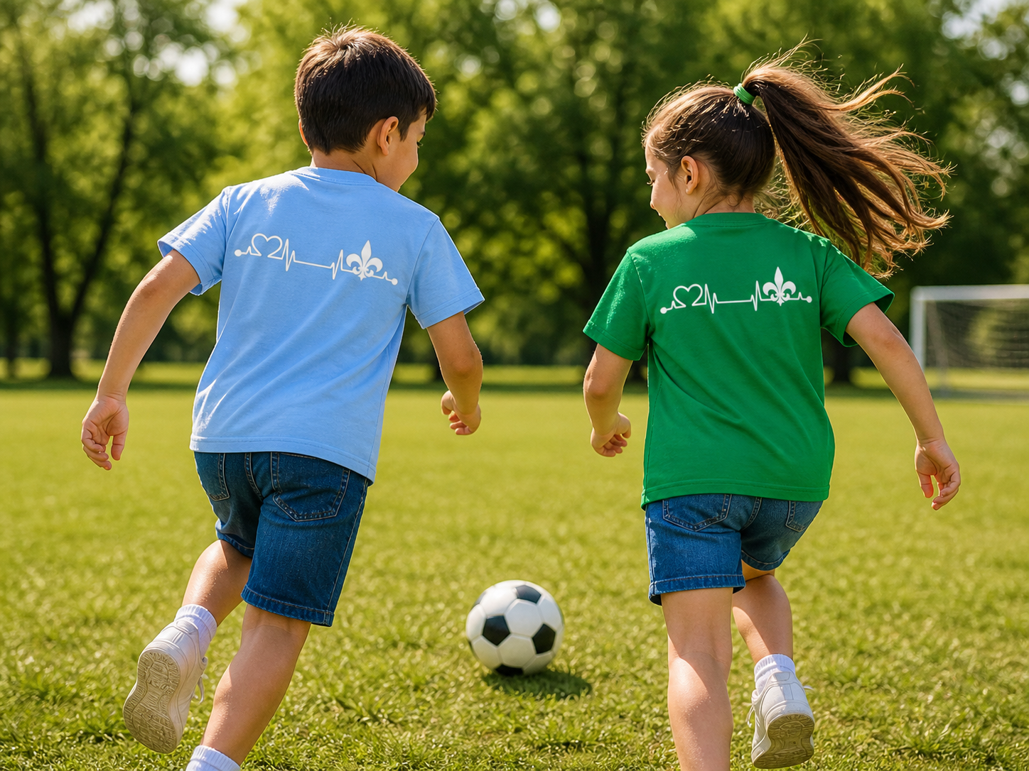 Kids Basic T-Shirt – Srce Bosne | Back Print