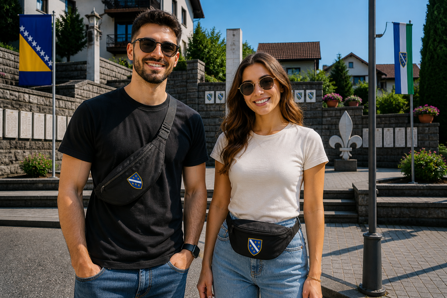 Gürteltasche - Bosanski Grb sa ljiljanima